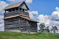 Lookout Tower on Groundhog Mountain - Blue Ridge Parkway, Virginia, USA Royalty Free Stock Photo